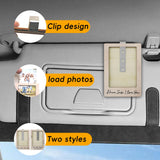 Maxbell Car Sun Visor Photo Holder Picture Frame for Wife Mom Great Gift for Drivers Style A
