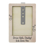 Maxbell Car Sun Visor Photo Holder Picture Frame for Wife Mom Great Gift for Drivers Style B