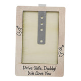 Maxbell Car Sun Visor Photo Holder Picture Frame for Wife Mom Great Gift for Drivers Style B