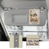 Maxbell Car Sun Visor Photo Holder Picture Frame for Wife Mom Great Gift for Drivers Style B