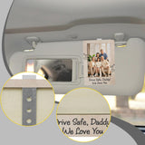 Maxbell Car Sun Visor Photo Holder Picture Frame for Wife Mom Great Gift for Drivers Style B
