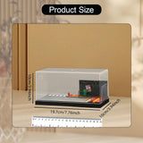 Maxbell 1/64 Model Car Display Case Collection DIY for Tiny Figures Mini Car Vehicle without figure
