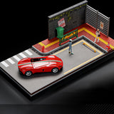 Maxbell 1/64 Model Car Display Case Collection DIY for Tiny Figures Mini Car Vehicle without figure