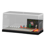 Maxbell 1/64 Model Car Display Case Collection DIY for Tiny Figures Mini Car Vehicle with figure