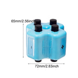 Maxbell Roll Math Stamp Roll Digital Teaching Stamp for School Teaching Teacher Blue