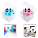 Maxbell Roll Math Stamp Roll Digital Teaching Stamp for School Teaching Teacher Blue
