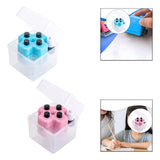 Maxbell Roll Math Stamp Roll Digital Teaching Stamp for School Teaching Teacher Blue