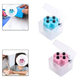 Maxbell Roll Math Stamp Roll Digital Teaching Stamp for School Teaching Teacher Blue