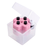 Maxbell Roll Math Stamp Roll Digital Teaching Stamp for School Teaching Teacher Pink