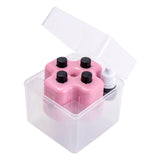 Maxbell Roll Math Stamp Roll Digital Teaching Stamp for School Teaching Teacher Pink