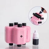Maxbell Roll Math Stamp Roll Digital Teaching Stamp for School Teaching Teacher Pink