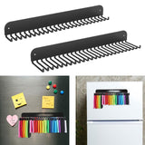 Maxbell Can Cooler Sleeves Holder for Fridge Wall Mounted Beer Can Sleeves Organizer 20mm Hooks