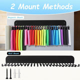 Maxbell Can Cooler Sleeves Holder for Fridge Wall Mounted Beer Can Sleeves Organizer 80mm Hooks