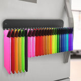 Maxbell Can Cooler Sleeves Holder for Fridge Wall Mounted Beer Can Sleeves Organizer 80mm Hooks