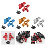 Maxbell RC Front Steering Cup Easy Installation Stable Performance Sturdy RC Vehicle red