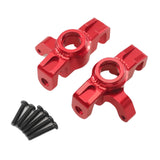 Maxbell RC Front Steering Cup Easy Installation Stable Performance Sturdy RC Vehicle red