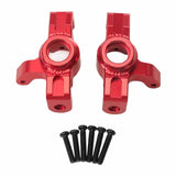Maxbell RC Front Steering Cup Easy Installation Stable Performance Sturdy RC Vehicle red