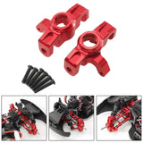 Maxbell RC Front Steering Cup Easy Installation Stable Performance Sturdy RC Vehicle red