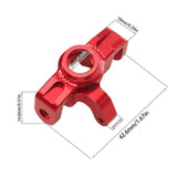 Maxbell RC Front Steering Cup Easy Installation Stable Performance Sturdy RC Vehicle red
