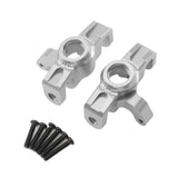 Maxbell RC Front Steering Cup Easy Installation Stable Performance Sturdy RC Vehicle argent