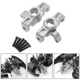 Maxbell RC Front Steering Cup Easy Installation Stable Performance Sturdy RC Vehicle argent