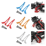 Maxbell RC Car Rear Upper Arm Sturdy RC Accessory Upgrade Spare Parts for 1/14 14211 Red