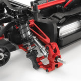 Maxbell RC Car Rear Upper Arm Sturdy RC Accessory Upgrade Spare Parts for 1/14 14211 Red