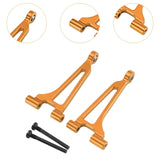 Maxbell RC Car Rear Upper Arm Sturdy RC Accessory Upgrade Spare Parts for 1/14 14211 Gold