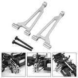 Maxbell RC Car Rear Upper Arm Sturdy RC Accessory Upgrade Spare Parts for 1/14 14211 Silver