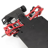 Maxbell RC Rear Lower Swing Arm for 1/14 RC Car 14211 Heavy Duty Sturdy Spare Parts Red