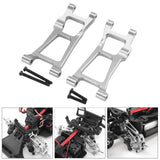 Maxbell RC Rear Lower Swing Arm for 1/14 RC Car 14211 Heavy Duty Sturdy Spare Parts Sliver