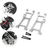 Maxbell RC Rear Lower Swing Arm for 1/14 RC Car 14211 Heavy Duty Sturdy Spare Parts Sliver