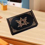 Maxbell Wooden Tarot Box Sliding Gift Rectangular Collectible Decorative Trinket Box Stars Moon