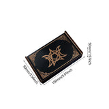 Maxbell Wooden Tarot Box Sliding Gift Rectangular Collectible Decorative Trinket Box Stars Moon