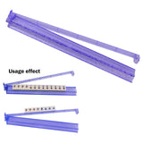 Maxbell American Mahjong Tile Rack Pusher Arm Home Gift Modern Indoor Activity Stand Violet