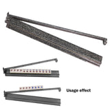 Maxbell American Mahjong Tile Rack Pusher Arm Home Gift Modern Indoor Activity Stand Black