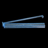 Maxbell American Mahjong Tile Rack Pusher Arm Home Gift Modern Indoor Activity Stand Light Blue