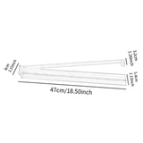 Maxbell American Mahjong Tile Rack Pusher Arm Home Gift Modern Indoor Activity Stand Light Blue