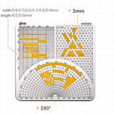 Maxbell Craft Cutting Board 2 in 1 Double Sided for Scrapbooking Sewing Model Making