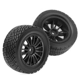 Maxbell 4Pcs 1/10 RC Car Tires W230 Sturdy Spare Parts RC Tyre Tires DIY Accessories Brown