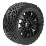 Maxbell 4Pcs 1/10 RC Car Tires W230 Sturdy Spare Parts RC Tyre Tires DIY Accessories Brown