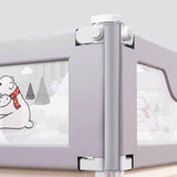 Maxbell 2x Bed Rail Guard Covers Breathable Edge Cover for Toddlers Newborn Infants