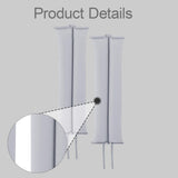 Maxbell 2x Bed Rail Guard Covers Breathable Edge Cover for Toddlers Newborn Infants