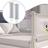 Maxbell 2x Bed Rail Guard Covers Breathable Edge Cover for Toddlers Newborn Infants