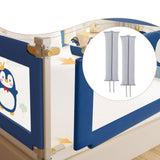 Maxbell 2x Bed Rail Guard Covers Breathable Edge Cover for Toddlers Newborn Infants