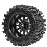 Maxbell 4 Pieces RC Wheels Tires High Performance Attachment Professional Sturdy 1/8