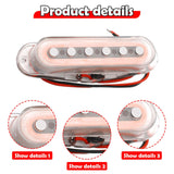 Maxbell Guitar Pickup Single Coil Easy to Install Replacement for Concert Live Stage Neck