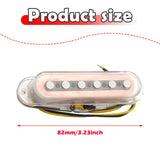 Maxbell Guitar Pickup Single Coil Easy to Install Replacement for Concert Live Stage middle