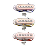 Maxbell Guitar Pickup Single Coil Easy to Install Replacement for Concert Live Stage 3pc