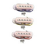 Maxbell Guitar Pickup Single Coil Easy to Install Replacement for Concert Live Stage 3pc